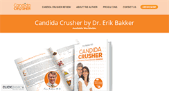 Desktop Screenshot of candida-crusher.com